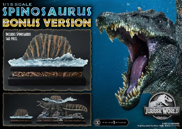 Jurassic World Rebirth (Film) Legacy Museum Collection Statue 1/15 Spinosaurus Bonus Version 39 cm 2