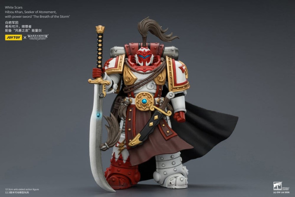 Warhammer The Horus Heresy Action Figure White Scars Hibou Khan, Seeker of Atonement 12 cm 1