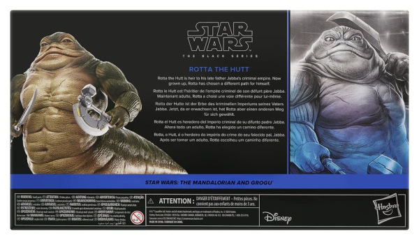 Star Wars: The Mandalorian and Grogu Black Series Action Figure Rotta the Hutt 17 cm 3