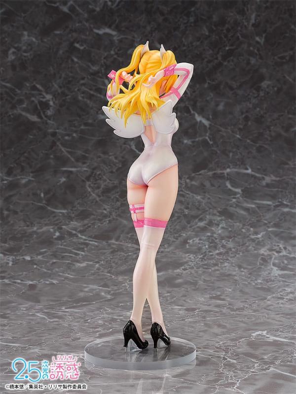 2.5 Dimensional Seduction PVC Statue 1/7 Liliel Angel School spin-off Training Suit/Ririsa 25 cm 4