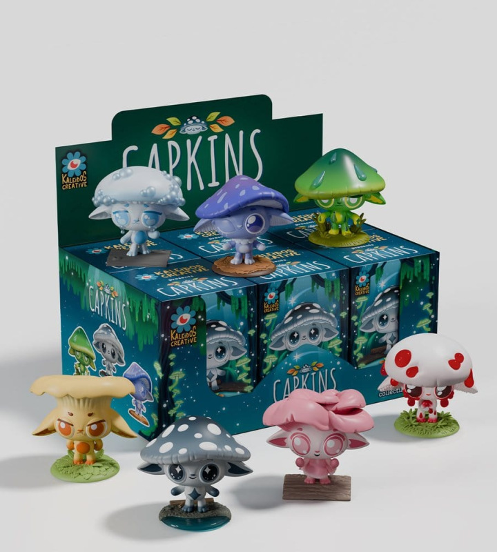 Capkins Mini Figures S2 7 cm Blind Box Display (6) 10