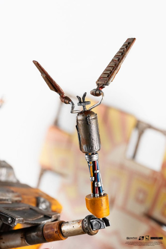 Borderlands 3 Statue 1/6 Psycho & Claptrap Diorama 40 cm 13