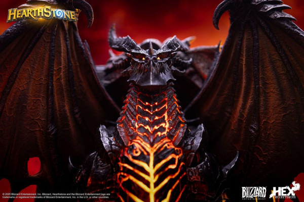 Hearthstone 3D Art Frame Statue Deathwing 34 cm 4
