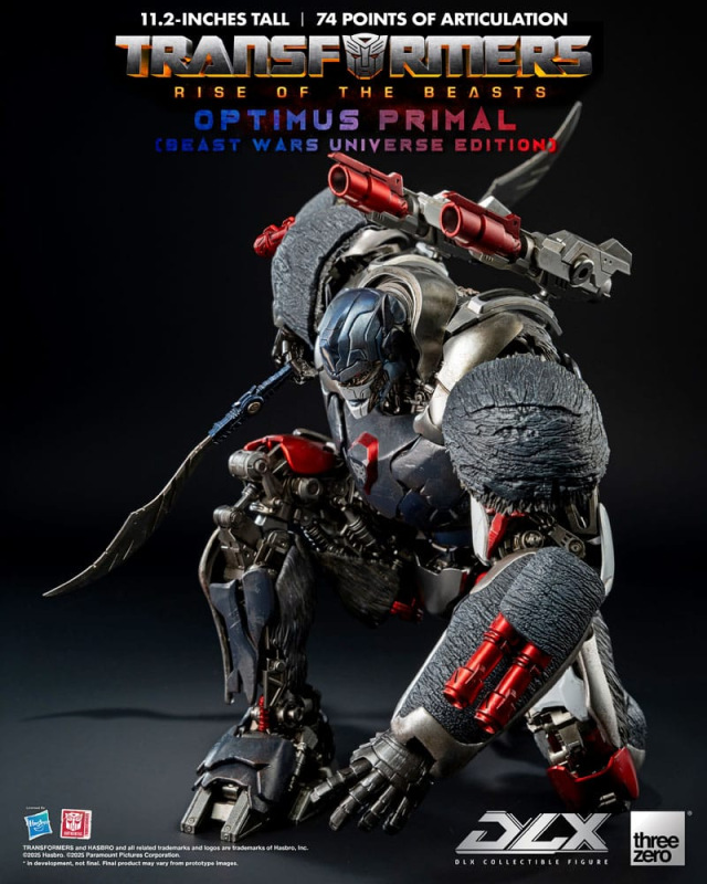 Transformers: Rise of the Beasts DLX Action Figure Optimus Primal (Beast Wars Universe Edition) 29 c 12