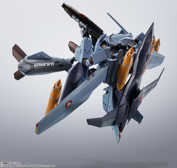 Macross Zero Hi-Metal R Action Figure VF-0A Phoenix (Shin Kudo Use) & QF-2200D-B Ghost 30 cm