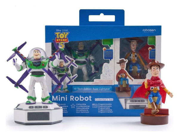 Disney Interactive Robot Toy Story 5 Set - Buzz Lightyear & Woody (Hi-Tech Edition) *Italian Version 11