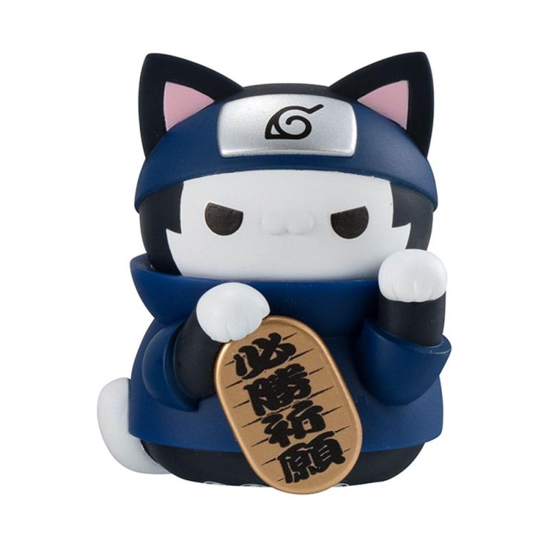 Naruto-Nyaruto! Mega Cat Project Nyaruto! Trading Figures Beckoning cat fortune one more time 7 cm A