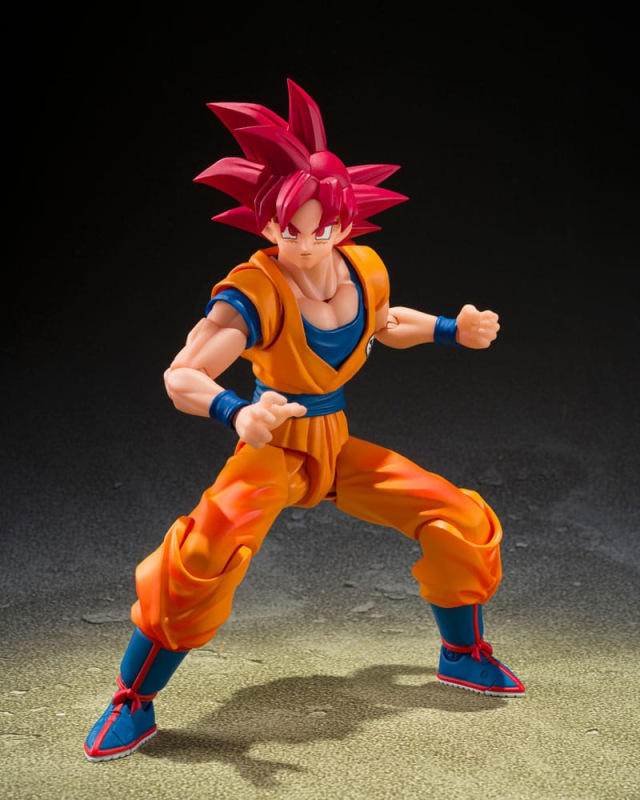 Dragon Ball Super S.H.Figuarts Action Figure Super Saiyan God Son Guko (God Aura) 15 cm 1