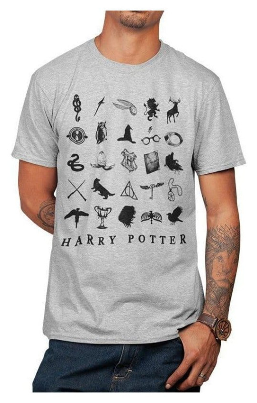 Harry Potter T-Shirt Icons Size XXL 1