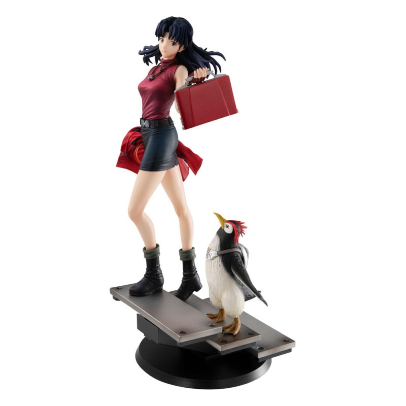Rebuild of Evangelion Gals PVC Statue Misato Katsuragi & Pen Pen 25 cm 10