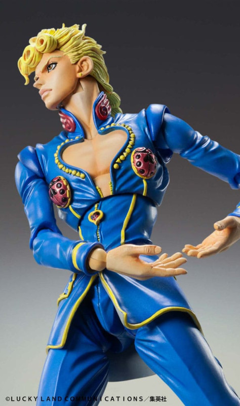 JoJo's Bizarre Adventure Part 5: Golden Wind Action Figure Chozokado Giorno Giovanna Second 15 cm 1