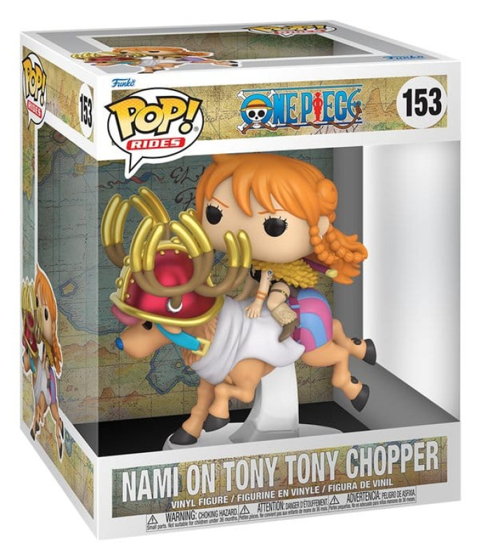 One Piece POP! Rides Deluxe Vinyl Figure Nami & Chopper 15 cm 1