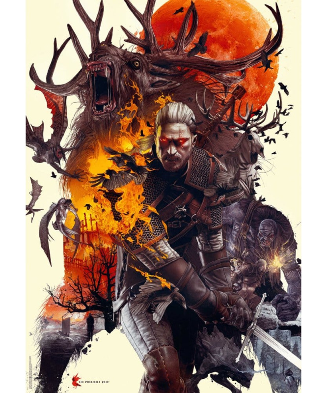 The Witcher Puzzle Monsters (1000 pieces) 1