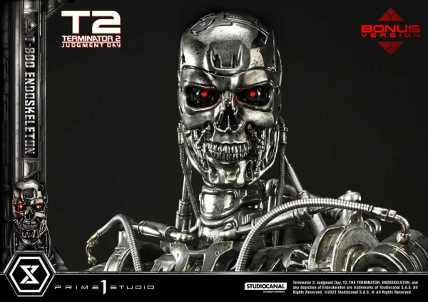 Terminator 2 Museum Masterline Series Statue 1/3 Judgment Day T800 Endoskeleton Deluxe Bonus Version 6
