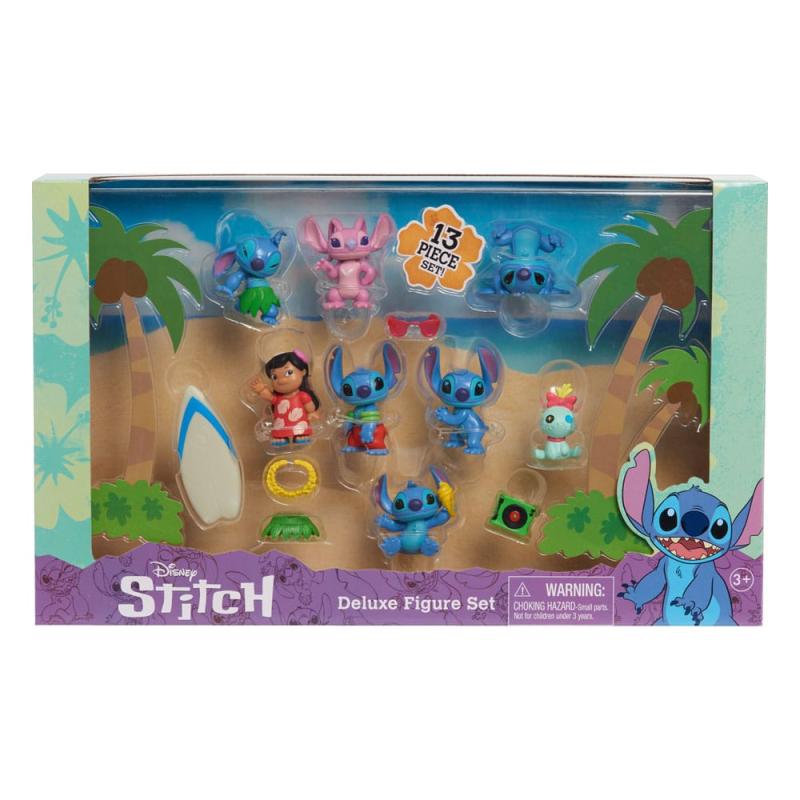 Lilo & Stitch Mini Figure 8-Pack Stitch Deluxe Figure Set 7 cm