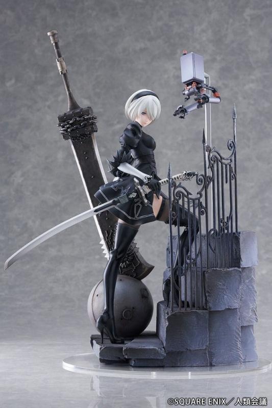 NieR:Automata Ver1.1a PVC Statue 1/7 YoRHa No. 2 Type B Search 31 cm 5