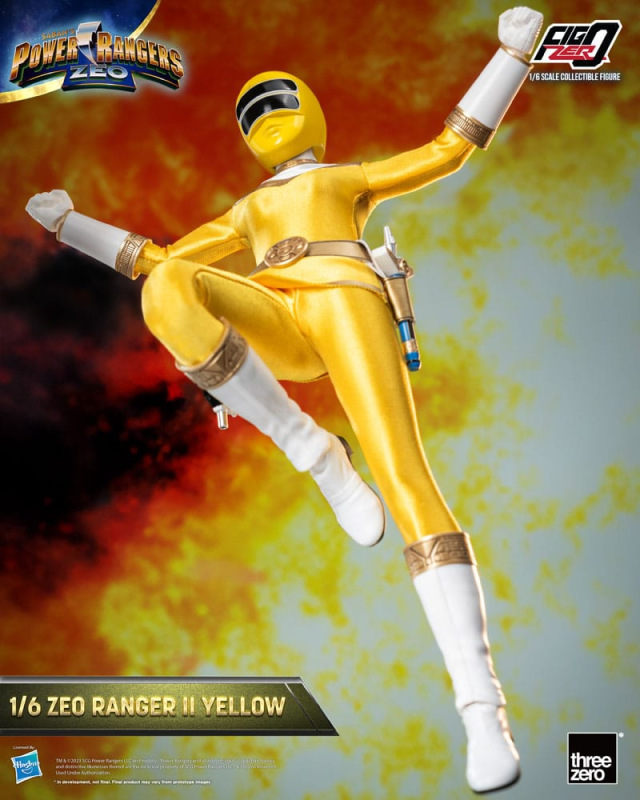 Power Rangers Zeo FigZero Action Figure 1/6 Ranger II Yellow 30 cm 8