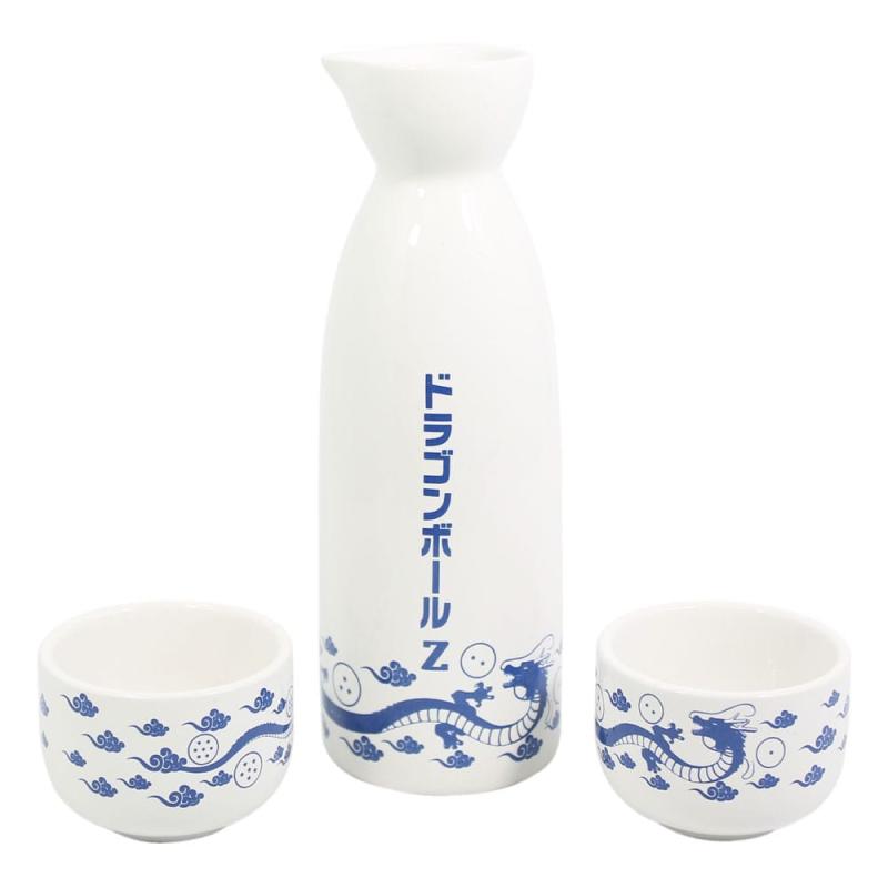 Dragon Ball Z Ceramic Sake Set Blue Shenron