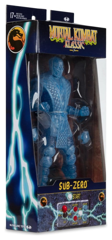Mortal Kombat Klassic Action Figure Sub-Zero (Ice Clone) 18 cm 13
