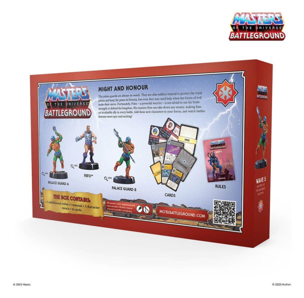 Masters of the Universe: Battleground Miniatures Game Wave 5: Masters of the Universe Faction *Itali 1