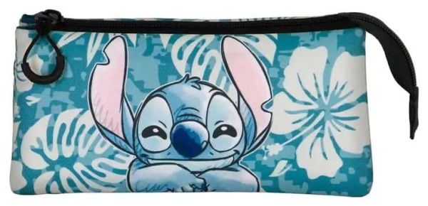 Lilo & Stitch FAN Triple Pencil case 2.0 Aloha Blue 1