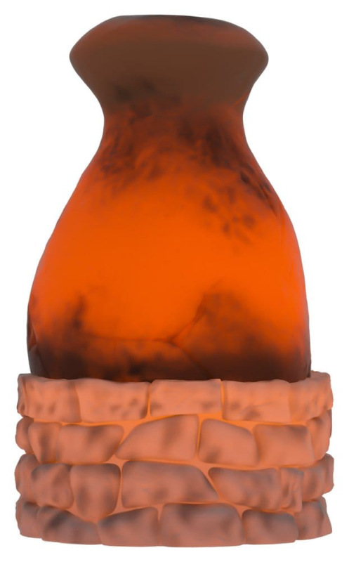 Rust Nightlight Furnace 13 cm 3