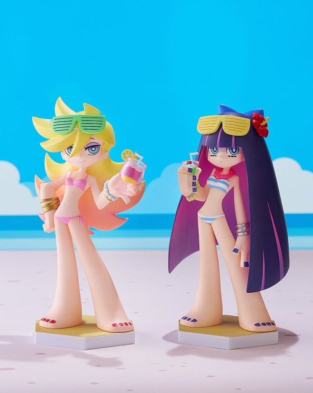 New Panty & Stocking with Garterbelt Pop Up Parade Beach Queens Stocking L Size 19 cm 5