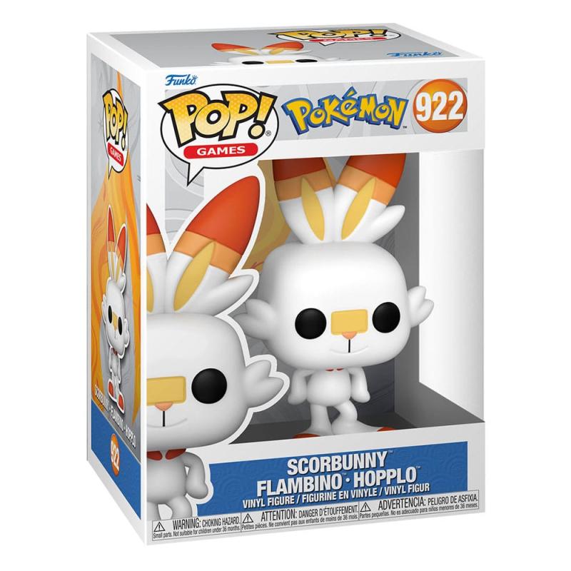 Pokemon POP! Games Vinyl Figure Scorbunny (EMEA) 9 cm 1