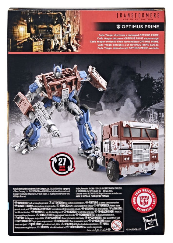 Transformers: Age of Extinction Studio Series Voyager Class Action Figure Optimus Prime 17 cm 1