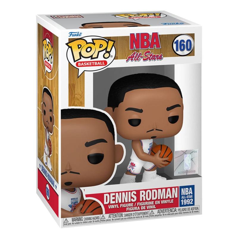 NBA Legends POP! Sports Vinyl Figure Dennis Rodman (1992) 9 cm
