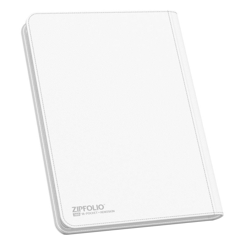 Ultimate Guard Zipfolio 360 - 18-Pocket XenoSkin White