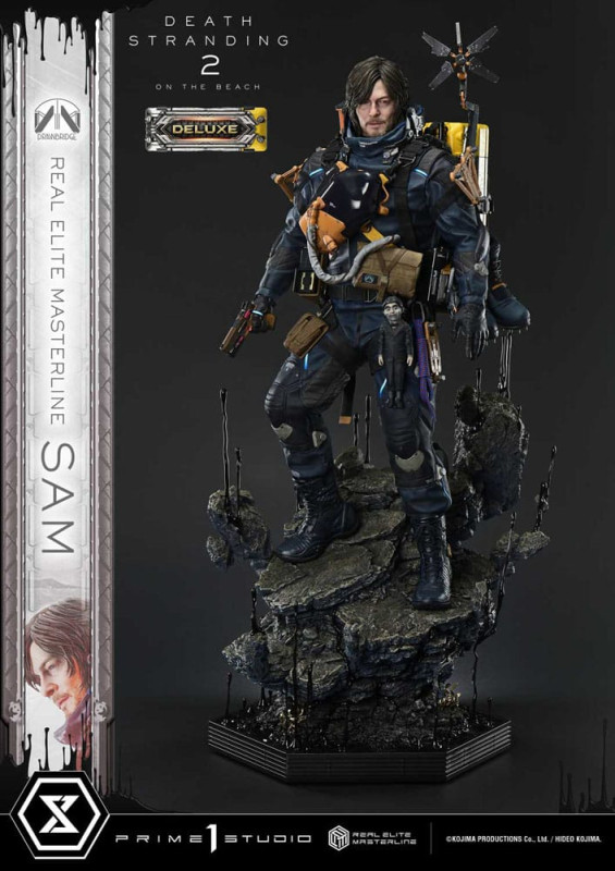 Death Stranding 2: On the Beach Real Elite Masterline Series Statue 1/3 Sam Deluxe Version 83 cm 9