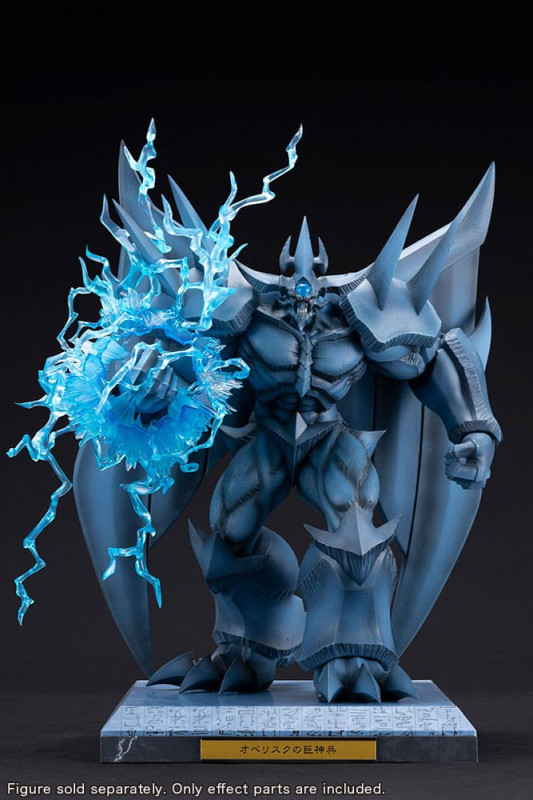 Yu-Gi-Oh! PVC Statue Accessories Obelisk the Tormentor Egyptian God Expansion Parts Set 4