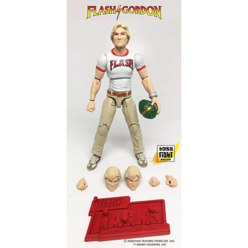 Flash Gordon Hero H.A.C.K.S. Action Figure Flash Gordon with Lunchbox