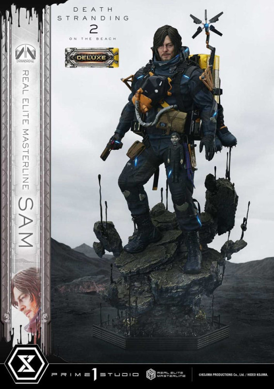 Death Stranding 2: On the Beach Real Elite Masterline Series Statue 1/3 Sam Deluxe Version 83 cm 3