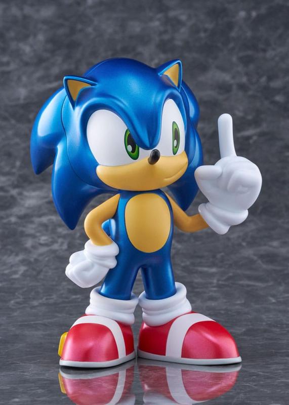 Sonic The Hedgehog Sofbi Vinyl Figure Sonic Metallic Ver. 15 cm 4