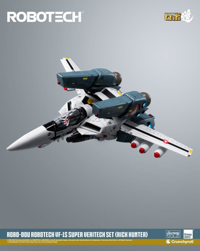 Robotech Robo-Dou Action Figure VF-1S Super Veritech Set (Rick Hunter) 20 cm 6