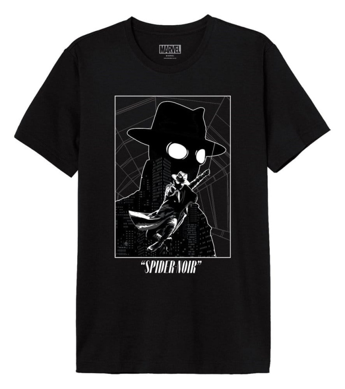 Marvel T-Shirt Spider-Noir Swinging Cover Size S 1