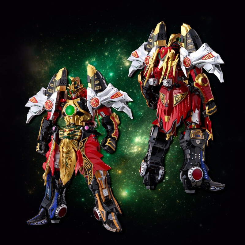Power Rangers Go! Kuro Kara Combine Action Figure Thunder Megazord 28 cm 8