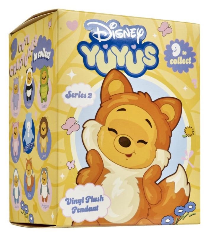 Disney YuYus Plush Key rings Wave 2 Winnie the Pooh 13 cm Blindbox Display (8) 5