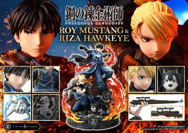 Fullmetal Alchemist Concept Masterline Statue 1/6 Roy Mustang & Riza Hawkeye Regular Version 50 cm 1