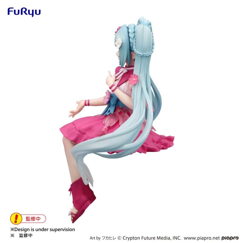 Hatsune Miku Noodle Stopper PVC Statue Flower Fairy Cosmos 14 cm