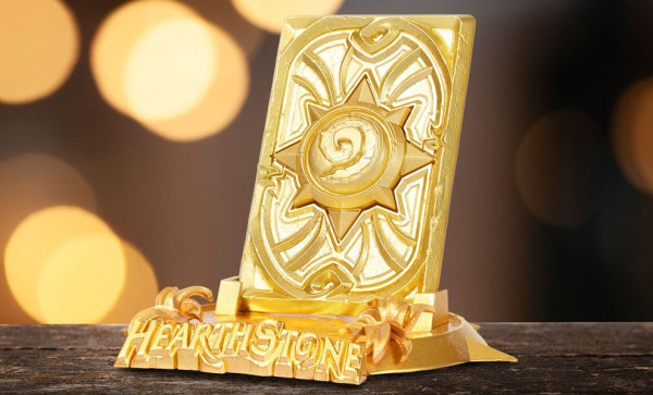 Hearthstone Replica Golden Celebration Card Back 10 cm 1