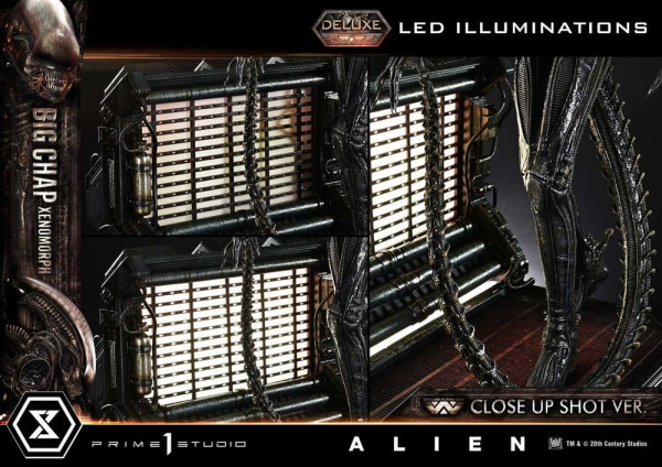 Alien (Film) Museum Masterline XL Statue 1/3 Big Chap Xenomorph Close Up Shot Ver. Deluxe Version 10 5