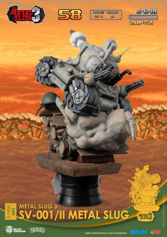 Metal Slug D-Stage PVC Diorama SV-001/II Metal Slug 16 cm 2