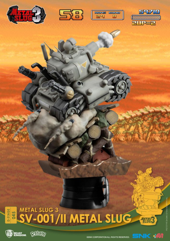 Metal Slug D-Stage PVC Diorama SV-001/II Metal Slug 16 cm 1