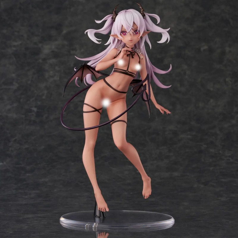 Original Character PVC Statue Dusky-Skinned Vampire Yoru-chan Illustration by Yukimiya Yuge 28 cm 13
