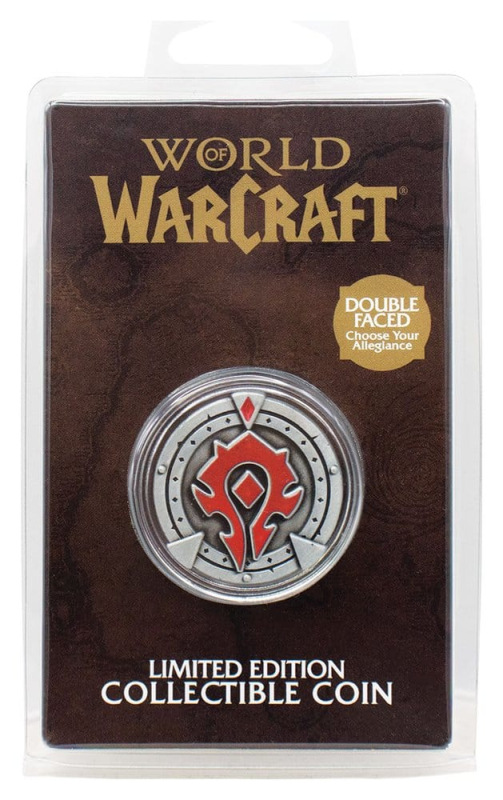 World of Warcraft Collectable Coin Faction Limited Edition 3