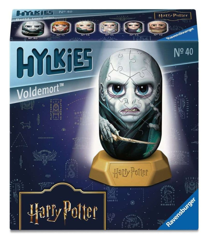 Harry Potter Hylkies 3D Jigsaw Puzzle #40 Voldemort 12 cm 1