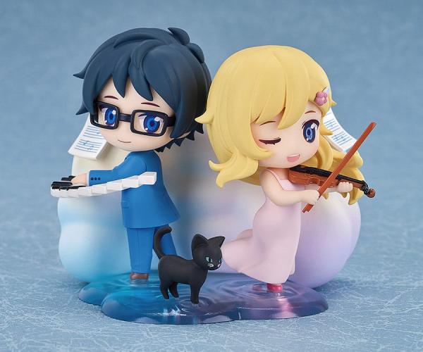 Your Lie in April Qset Mini-Figure 2-Pack Kaori Miyazono & Kosei Arima 9 cm